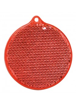 Пешеходный светоотражатель «Круг», красный
