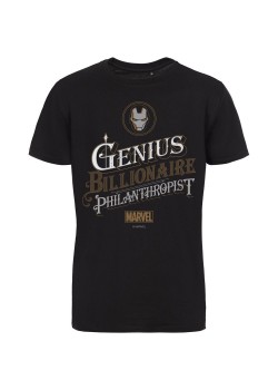 Футболка Tony Stark Genius, черная