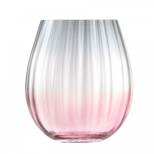 Набор стаканов Dusk, розовый с серым