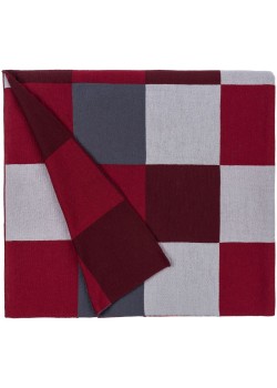 Плед Farbe, бордовый