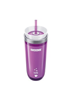 Стакан для охлаждения напитков Iced Coffee Maker, фиолетовый