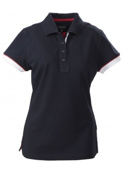 Рубашка поло женская ANTREVILLE, темно-синяя