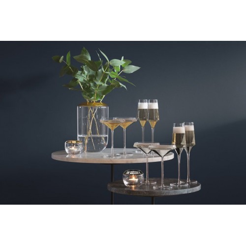 Набор бокалов-креманок для шампанского Space, золотистый