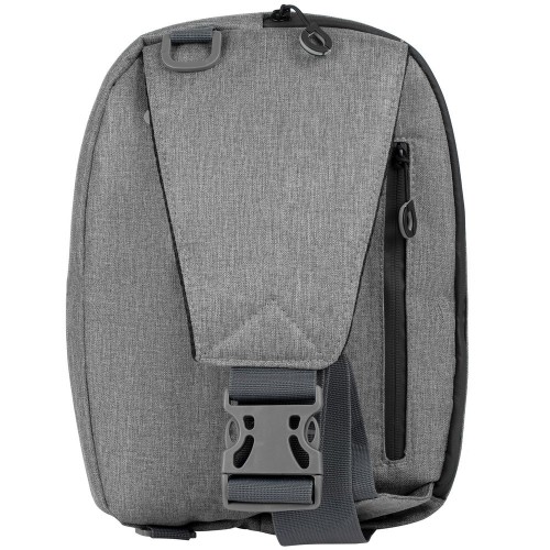 Рюкзак на одно плечо Tweed, серый