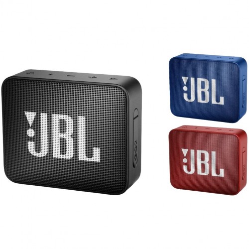 Беспроводная колонка JBL GO 2, синяя