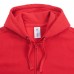 Толстовка мужская Hooded Full Zip красная