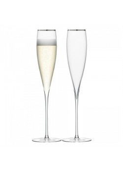 Набор бокалов для шампанского Savoy Flute с ободком