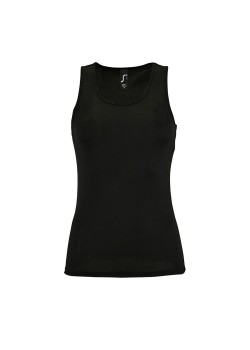 Майка женская SPORTY TT WOMEN, черная