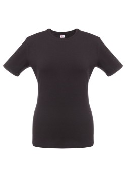 Футболка женская T-bolka Stretch Lady, черная