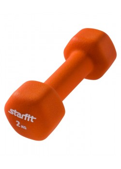 Гантель Atlas 2 кг, оранжевая