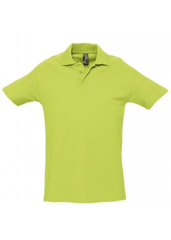 Рубашка поло мужская SPRING 210, зеленое яблоко