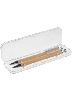 Набор Attribute Wooden: ручка и карандаш