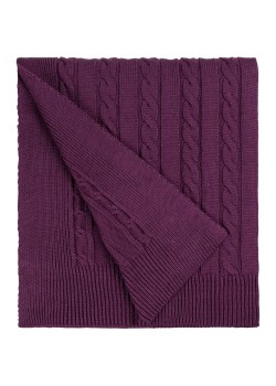 Плед Heat Trick, баклажановый