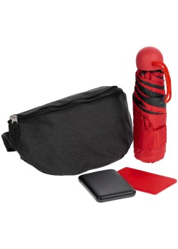Набор Urban Pack, черный с красным
