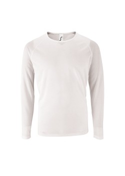 Футболка с длинным рукавом SPORTY LSL MEN, белая