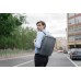 Рюкзак для ноутбука 2 в 1 twoFold, серый с темно-серым