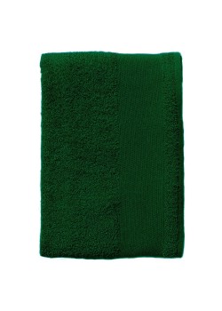 Полотенце махровое Island Small, темно-зеленое