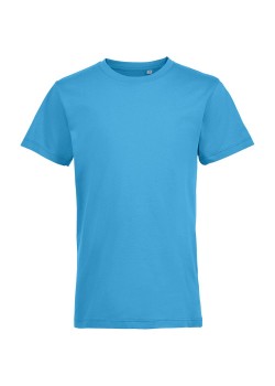 Футболка детская REGENT FIT KIDS, ярко-бирюзовая