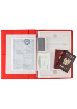 Папка для хранения документов Devon Maxi, красная