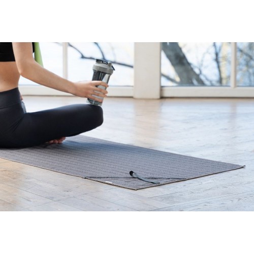 Полотенце-коврик для йоги Zen, синее