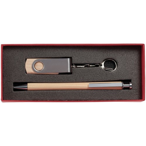 Набор WoodLine, 16 Гб, красный