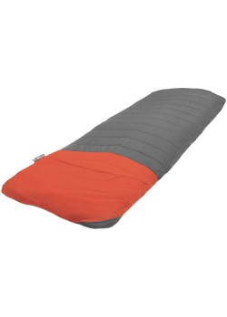 Чехол для туристического коврика Quilted V Sheet, серо-оранжевый