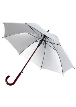 Зонт-трость Standard, серебристый