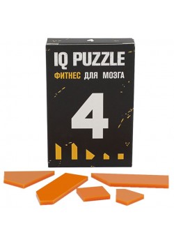 Головоломка IQ Puzzle Figures, цифра 4