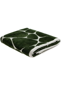 Полотенце Giraffe, большое, бежевое с зеленым