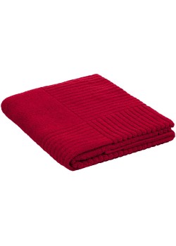 Полотенце Farbe, большое, красное