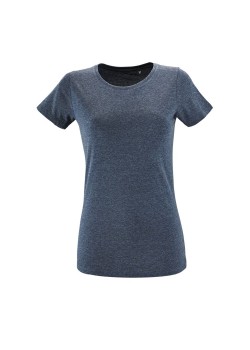 Футболка женская REGENT FIT WOMEN, синий меланж