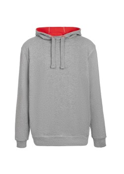 Толстовка Revers, серая с красным