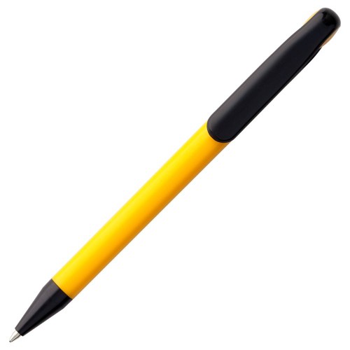 Ручка шариковая Prodir DS1 TPP, желтая с черным