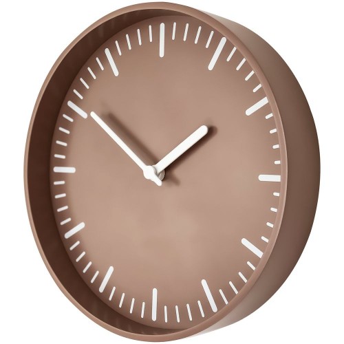 Часы настенные Bijou, серо-бежевые