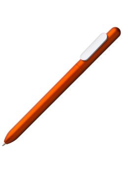 Ручка шариковая Slider Silver, оранжевый металлик
