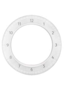 Часы настенные The Only Clock, белые