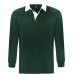 Рубашка поло мужская с длинным рукавом PACK 280 темно-зеленая