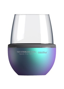 Термобокал для вина Wine Kuzie, металлик