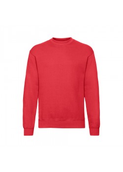 Свитшот мужской с начесом CLASSIC SET-IN SWEAT 280, красный
