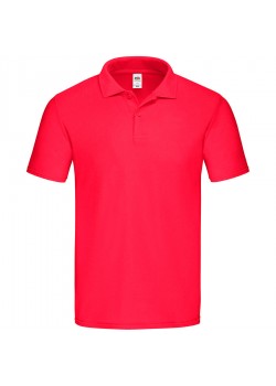Поло мужское 'Original Polo', красный_2XL, 100% х/б, 185г/м²