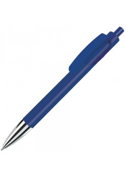 Ручка шариковая TRIS CHROME, синий, серебристый