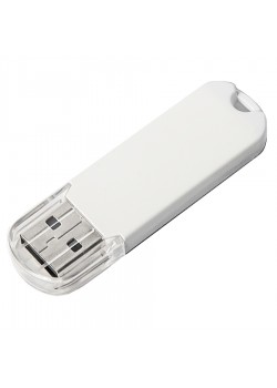 USB flash-карта UNIVERSAL (8Гб), белая, 5,8х1,7х0,6 см, пластик, белый