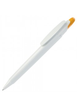 Ручка шариковая OTTO, белый, желтый