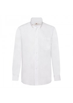 Рубашка мужская LONG SLEEVE OXFORD SHIRT 130, белый