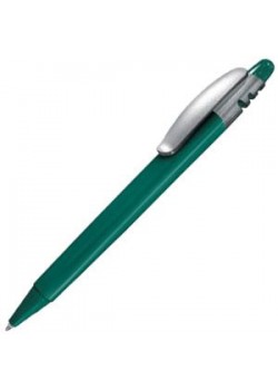 Х-8 SOFT, ручка шариковая, зеленый, серебристый