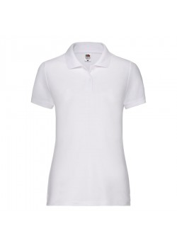 Поло женское 65/35 POLO LADY-FIT 170, белый
