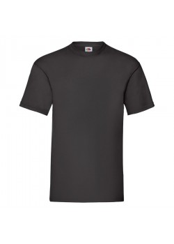 Футболка мужская 'Valueweight T', черный_2XL, 100% х/б, 165 г/м2