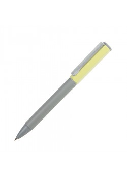 Ручка шариковая SWEETY, желтый, серый