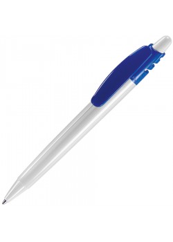 Ручка шариковая X-8, белый, синий