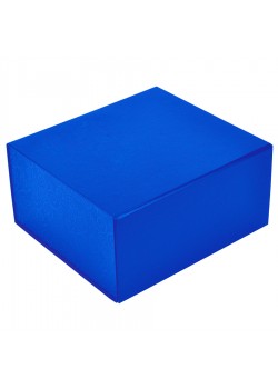 Упаковка подарочная, коробка складная, синий